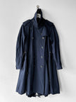 SACAI - S/S 2017 DOUBLE BREASTED TRENCH COAT WITH DRAWCORD GATHERED HEM