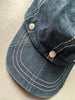 ARMANI JEANS- 1990s 2 IN 1 VISOR DENIM HAT