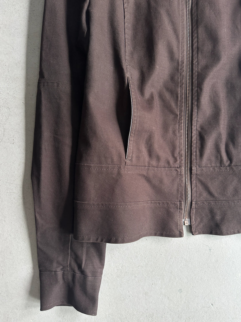 ICEBERG - 1990s STRAIGHT FIT JACKET WITH LEATHER TRIMS