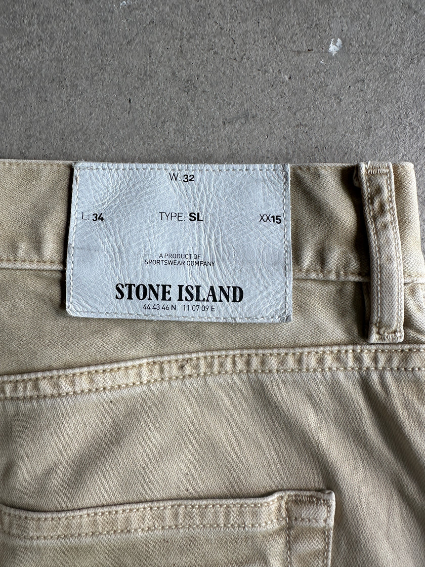 STONE ISLAND - 1990s STRAIGHT FIT JEANS TROUSERS