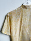 ESCADA - 1980s SILK BLOUSE WITH SIDE TIE CLOSURE
