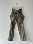 GAETANO NAVARRA - S/S 2004 2 IN 1 TROUSERS SHORTS WITH ZIP DETAILS