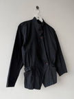 ISSEY MIYAKE - 1980s ASYMMETRICAL FRONT CLOSURE JACKET