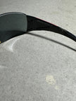 PRADA- 1990s SHIELD SUNGLASSES