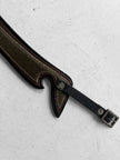 DRIES VAN NOTEN - F/W 2002 PONY HAIR LEATHER BELT