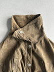 1990s CROP FIT BELTED SUEDE JACKET