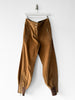 ICEBERG - F/W 2003 CORDUROY TROUSERS WITH KNIT CUFFS