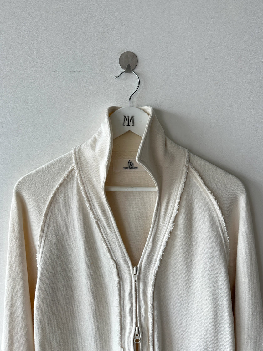 YOHJI YAMAMOTO Y's - early 2000s DOUBLE ZIP WITH RAW SEAMS