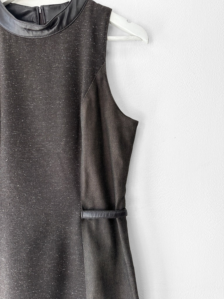 BELGIAN LABEL - early 2000s TWO PIECE SET WITH DRESS AND JACKET