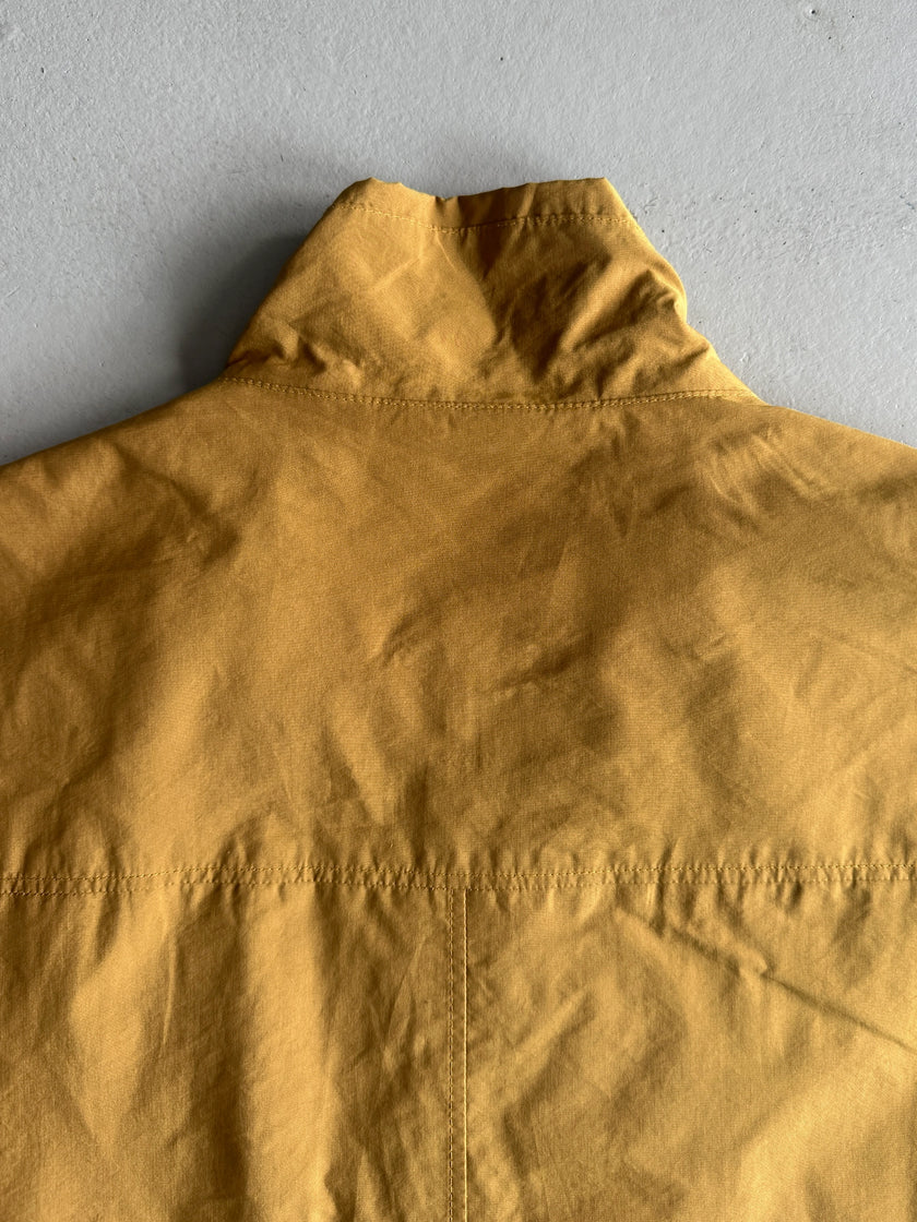 PAUL SMITH RED - 1990s WATERPROOF FUNNEL NECK PARKA