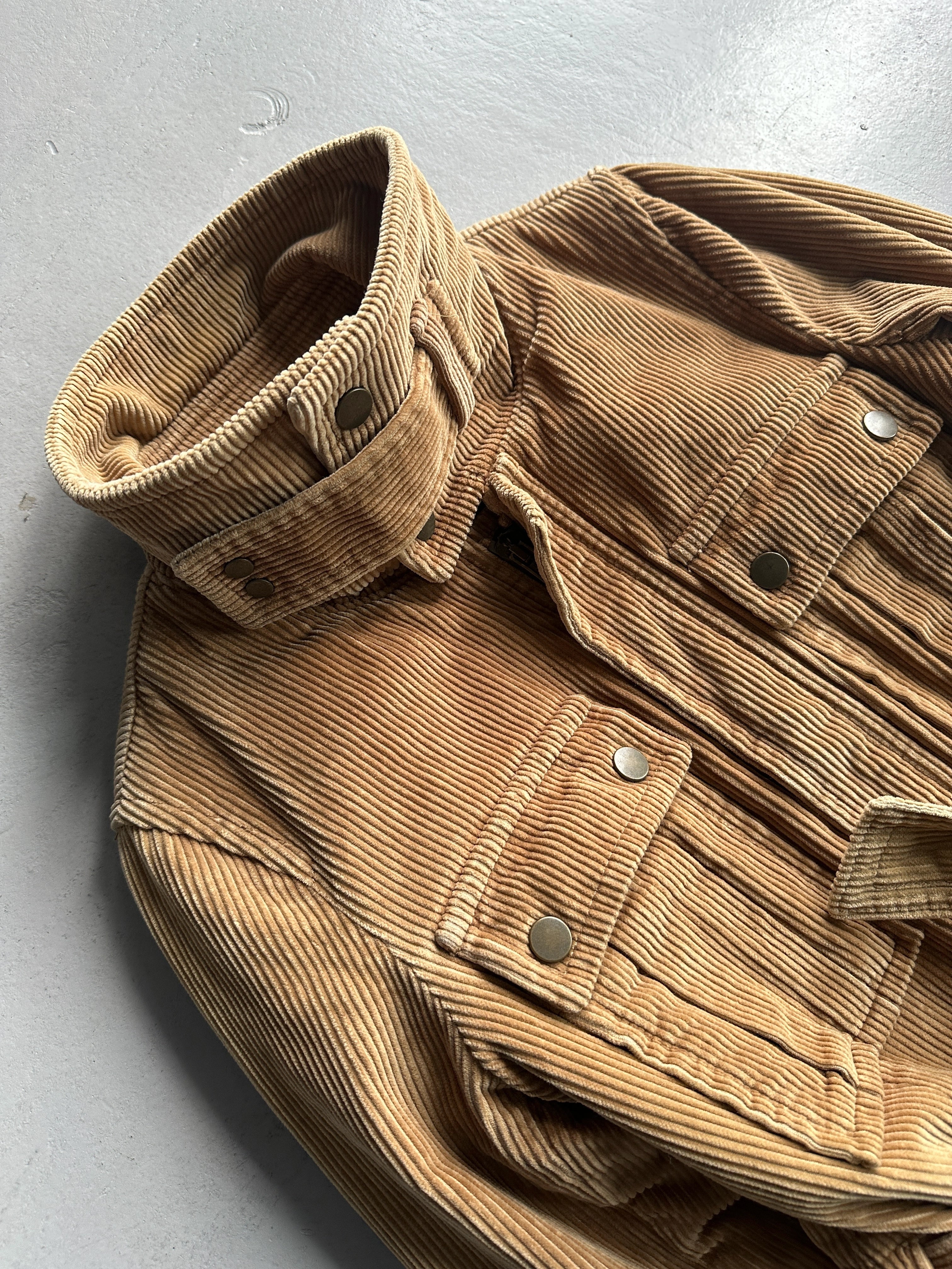 DSQUARED2 - F/W 2004 CORDUROY BELTED MULTI POCKET JACKET