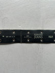 PLEIN SUD - 1990s METAL BUCKLE LEATHER BELT