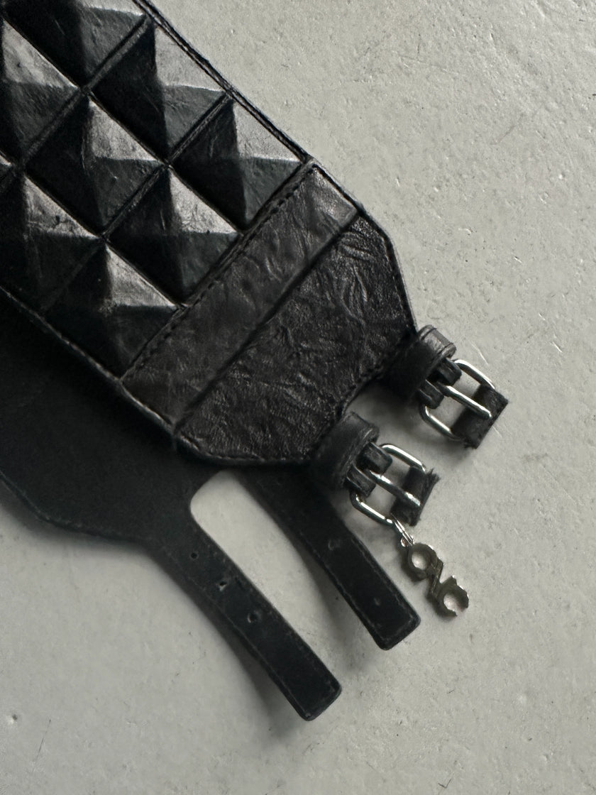 COSTUME NATIONAL - early 2000s WIDE WAIST BELT