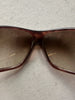PRADA - 1990s OVERSIZED WRAP AROUND SUNGLASSES