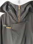 ITALIAN LABEL F/W 2005 TECHNICAL JACKET WITH OVERSIZED FUR COLLAR