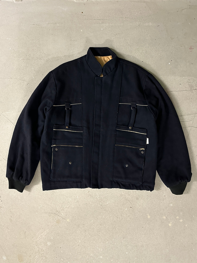 1980s WOOL MULTIPOCKETS JACKET