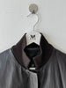 VERSACE - 2000s CROP FIT LEATHER JACKET WITH BONDAGE DETAILS