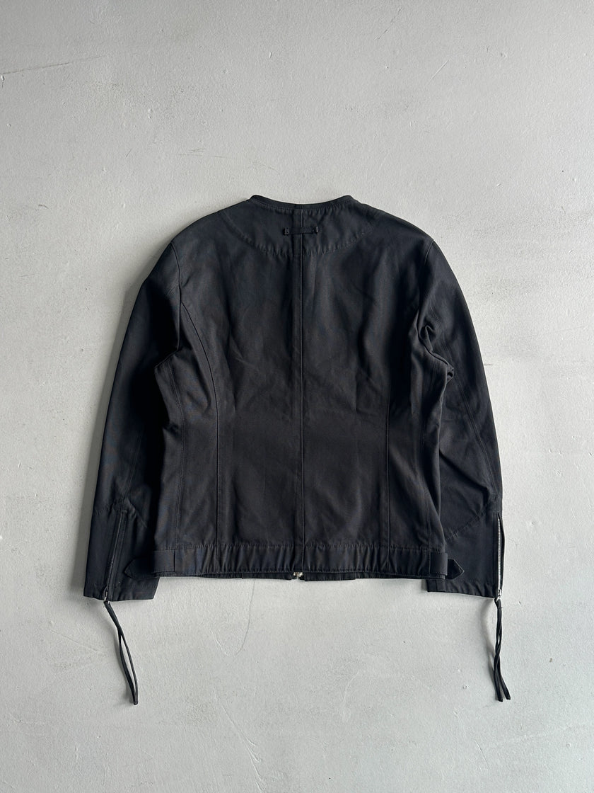 JEAN PAUL GAULTIER OBJET - 1990s TEXTURED BIKER JACKET