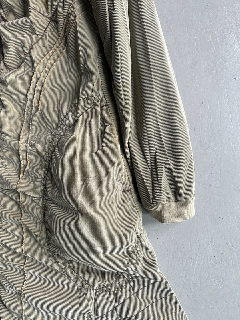 MARITHÉ + FRANÇOIS GIRBAUD - F/W 2003 LONG JACKET WITH FISHTAIL HEM