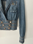 ICEBERG  - S/S 2006 DOUBLE BREASTED WAIST DENIM JACKET