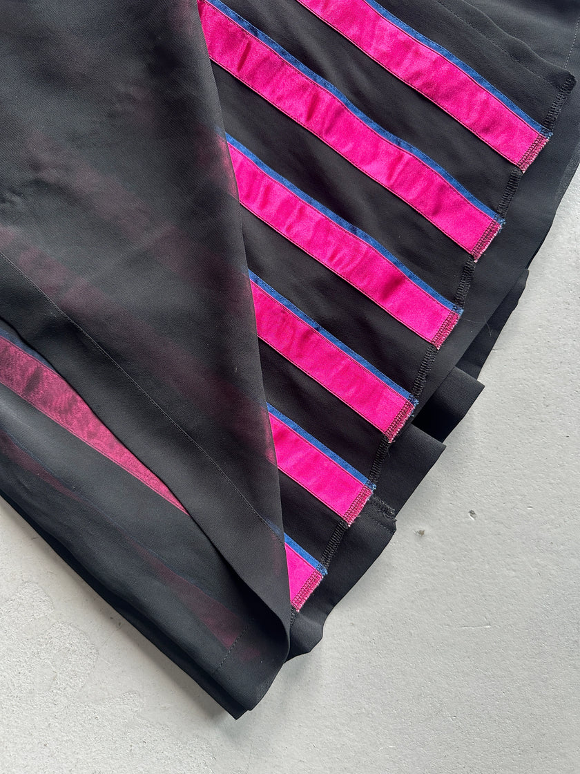 COMME DES GARÇONS - S/S 2012 LAYERED PLEATED MINI SKIRT