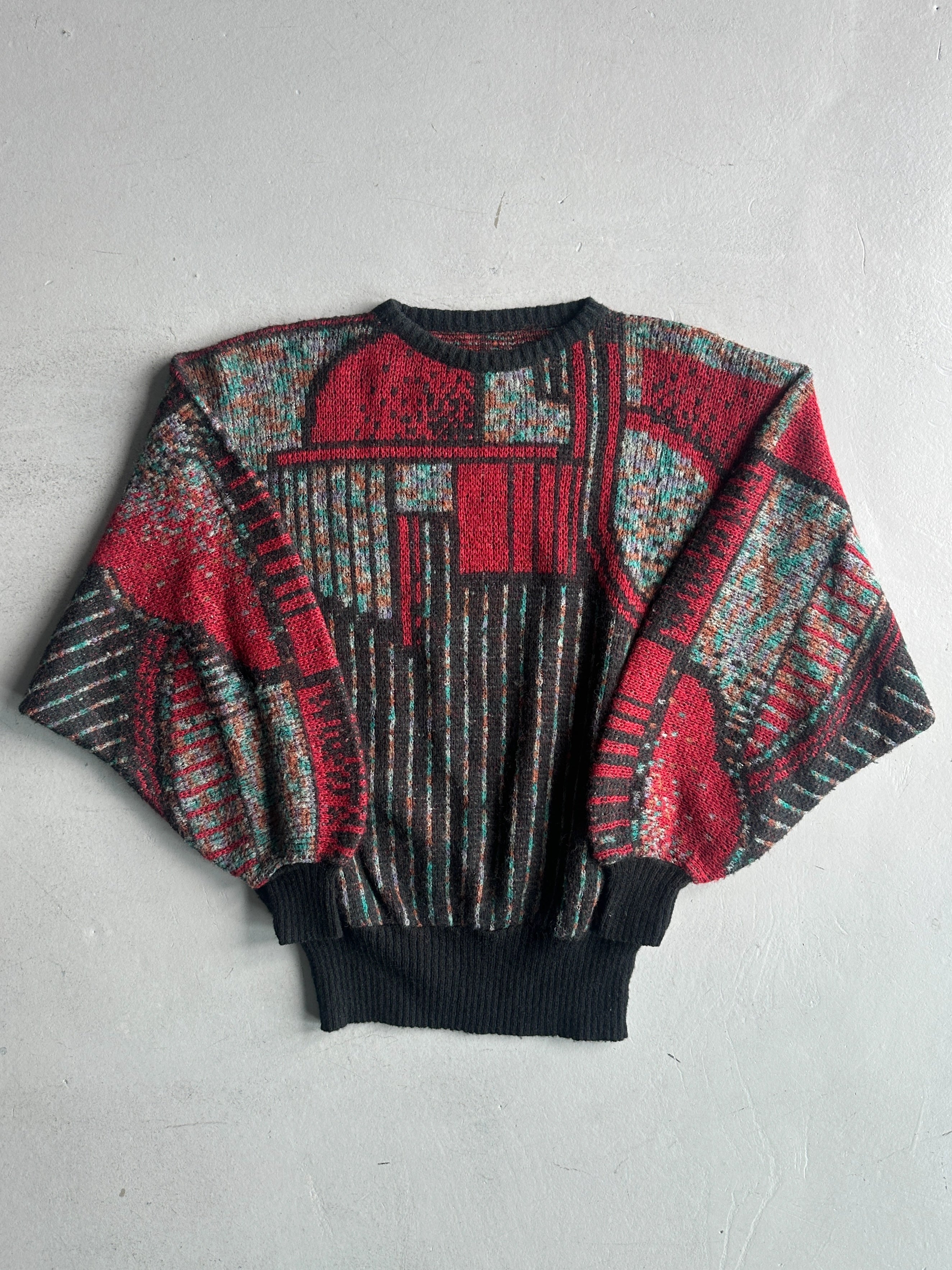 1980s BOXY FIT JUMPER WITH BATWING SLEEVE