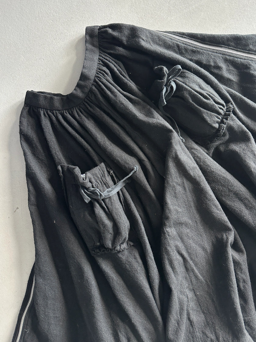 COMME DES GARÇONS TAO - F/W 2006 DOUBLE ZIP MAXI SKIRT