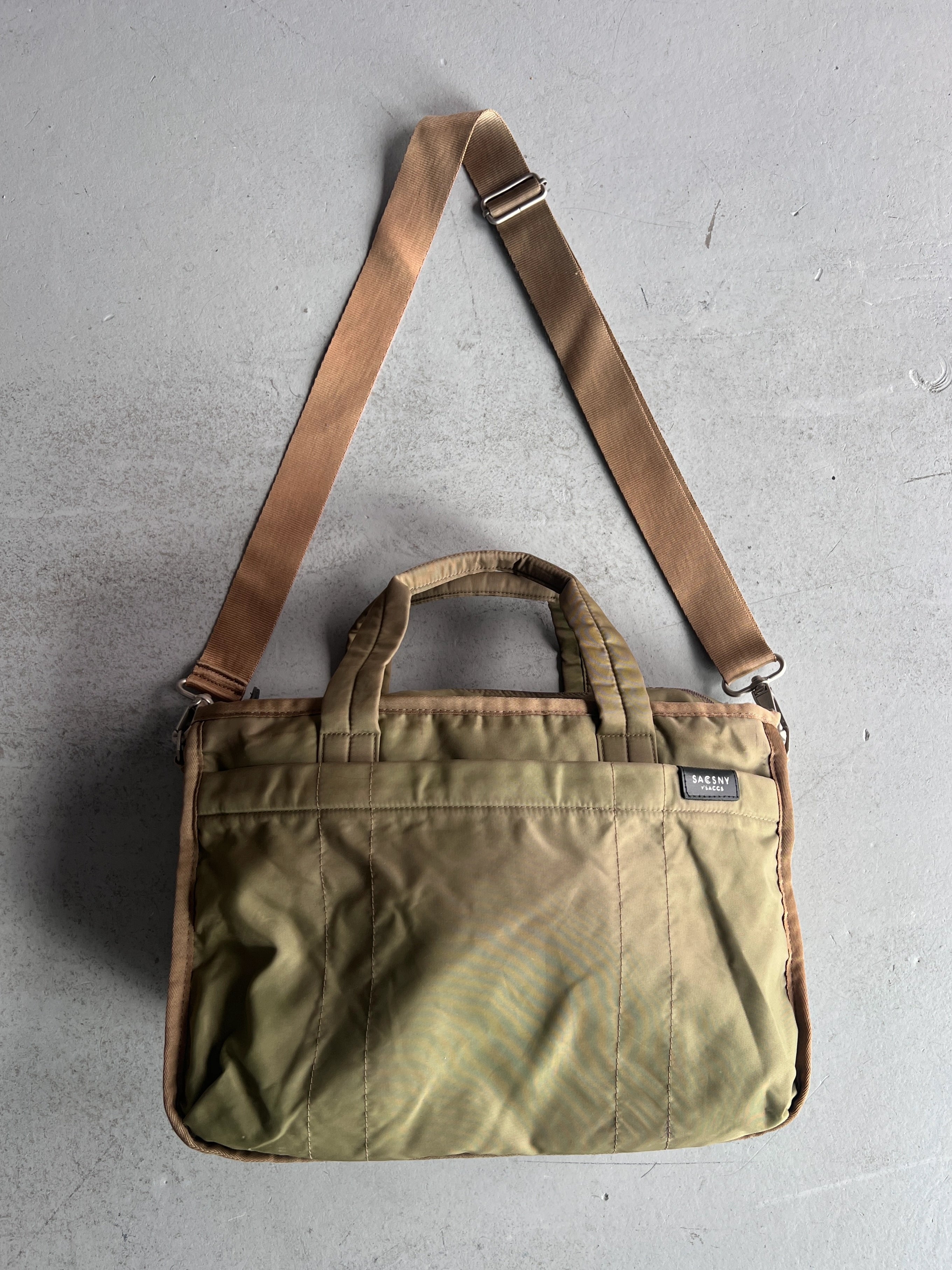 YOHJI YAMAMOTO Y'SACCS - 1990s 2 IN 1 NYLON BAG