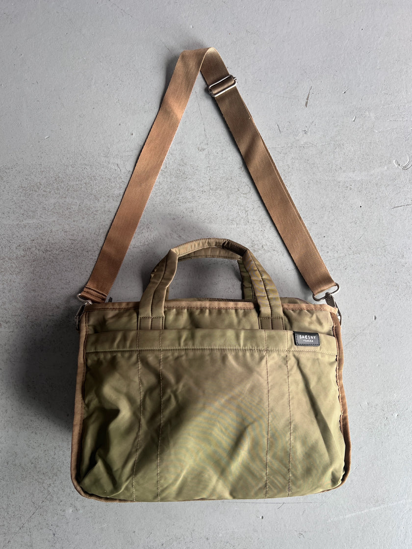 YOHJI YAMAMOTO Y'SACCS - 1990s 2 IN 1 NYLON BAG