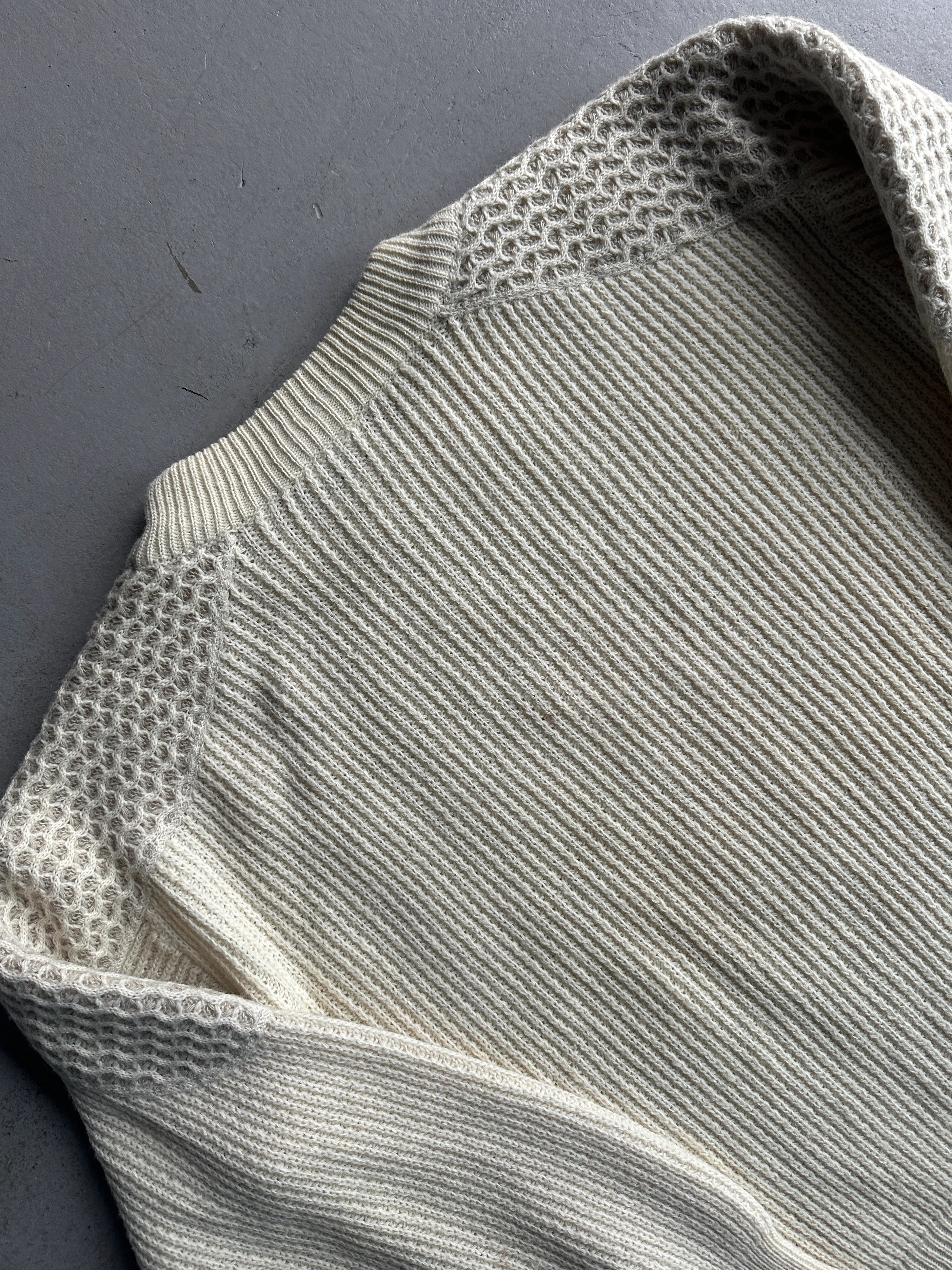 ITALIAN LABEL 1980s BOXY FIT KNIT JUMPER