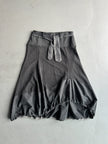 ITALIAN LABEL early 2000s ASYMMETRIC SKIRT WITH PUFFED HEM