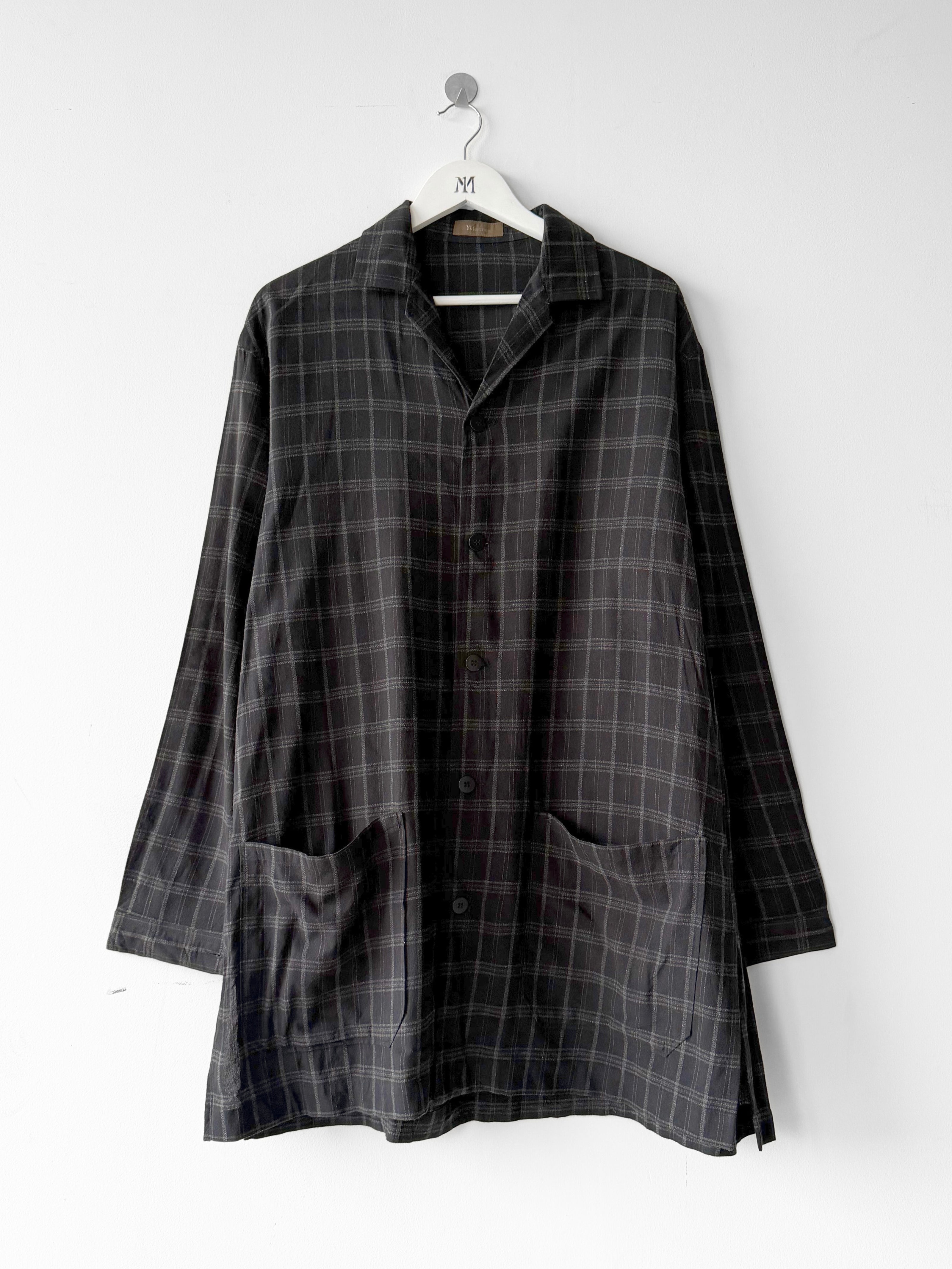 YOHJI YAMAMOTO Y'S MEN - 1990s LONG RELAXED FIT SHIRT