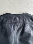 1980s LEATHER WAISTCOAT