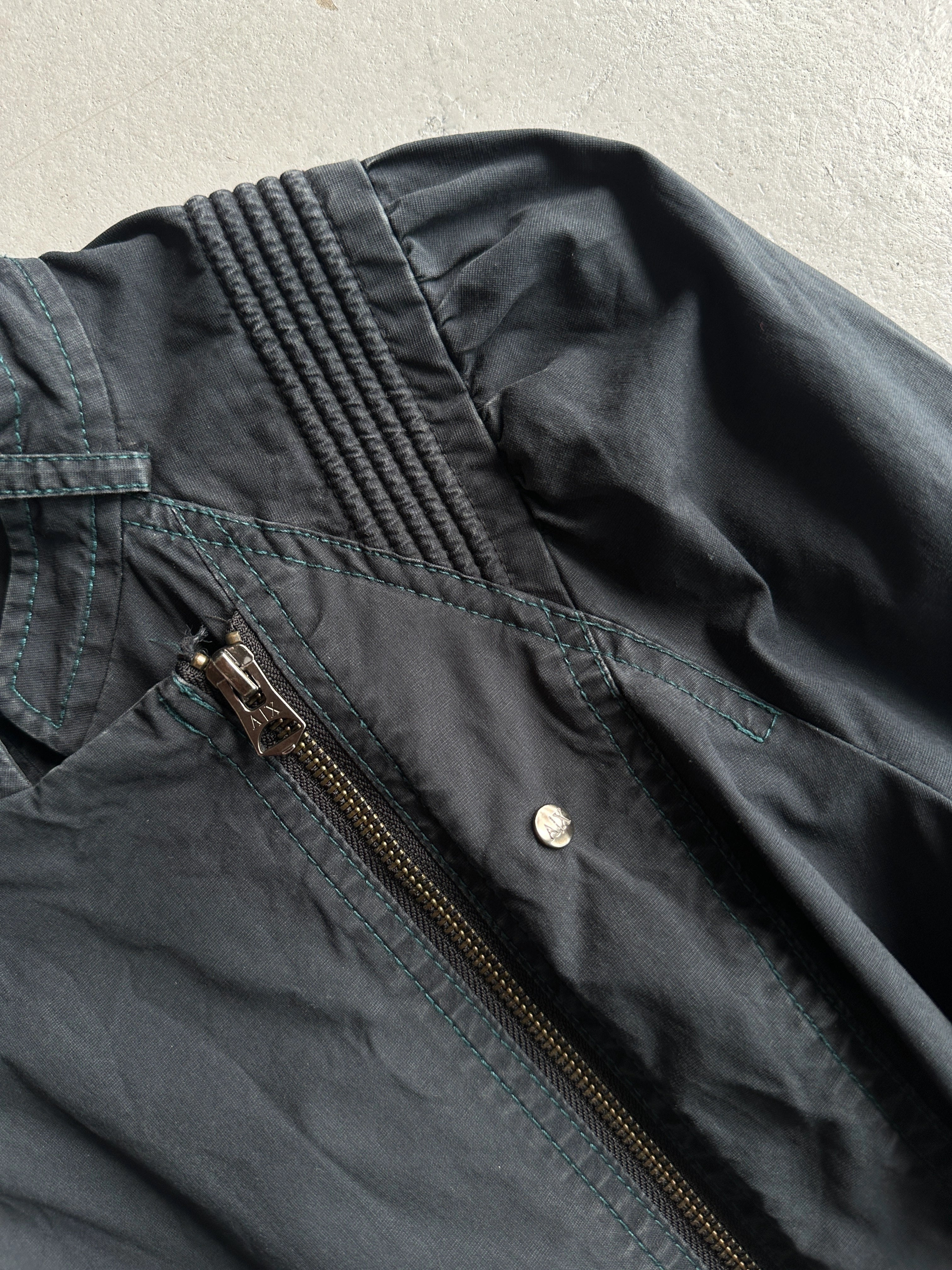 ARMANI EXCHANGE - 2000s PEPLUM HEM JACKET