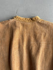 FRENCH LABEL 1990s BOXY FIT JUMPER WITH CORDUROY DETAILS