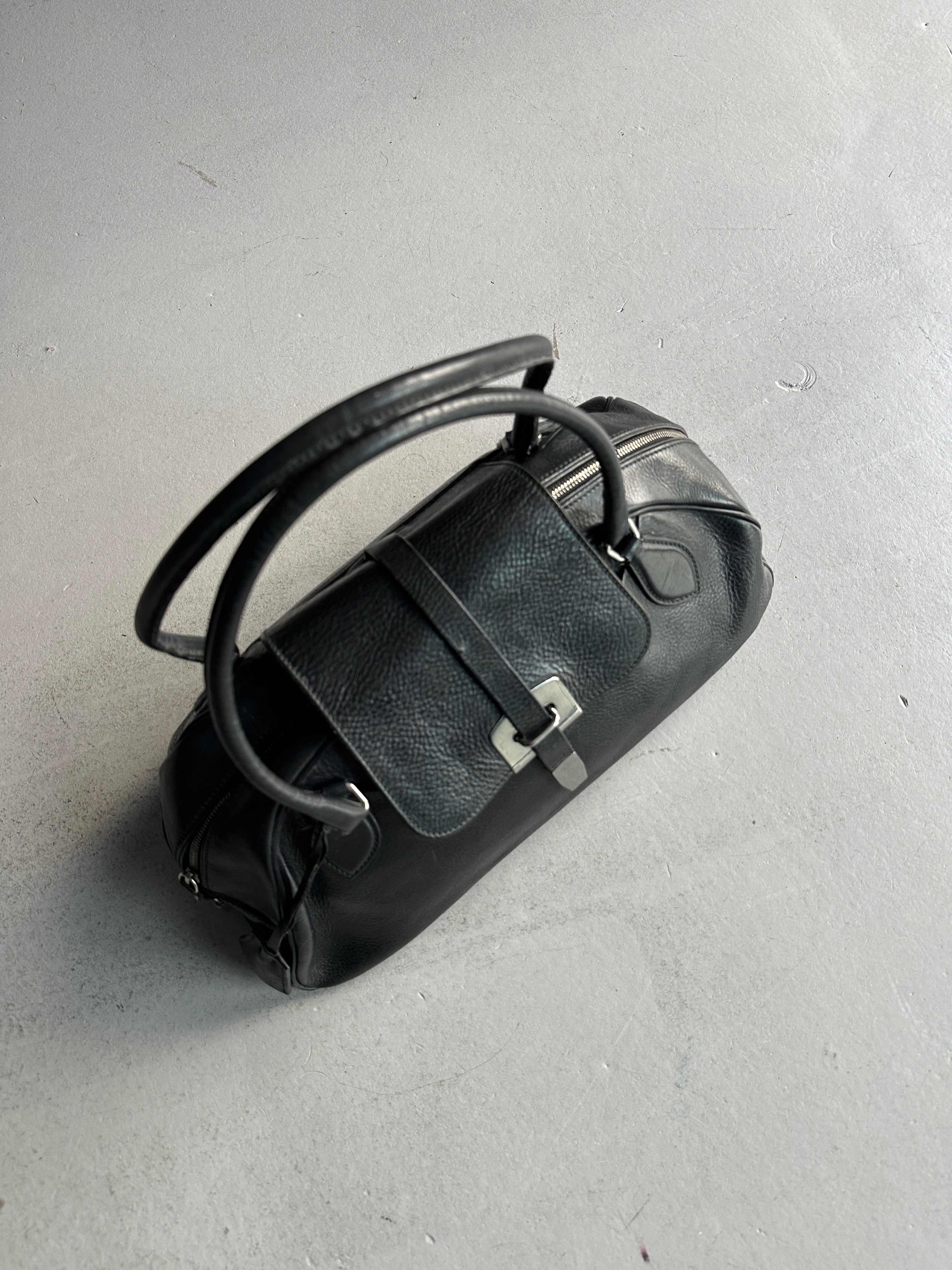 PRADA - A/W 2001 BOSTON LEATHER BAG