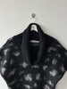 DANIELE ALESSANDRINI - 2000s FUZZY KNIT LONG VEST TOP
