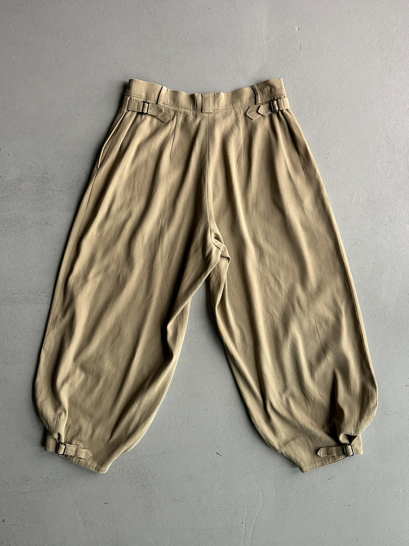 DRIES VAN NOTEN - 2000s RELAXED FIT PLUS FOUR TROUSERS