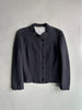 MARITHÉ + FRANÇOIS GIRBAUD - 1990s CROP FIT MANDARIN COLLAR JACKET