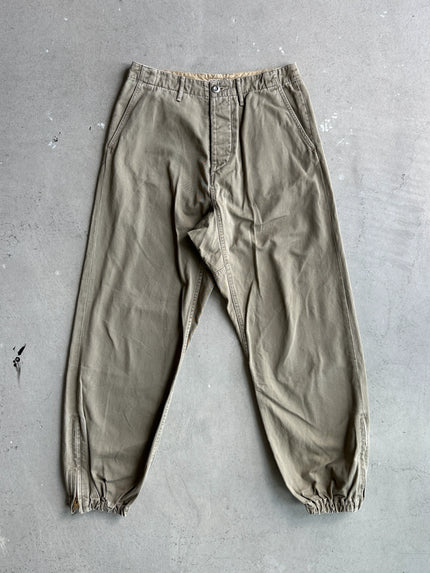 KAPITAL - 1990s CARGO TROUSERS WITH ZIPPED ANKLES