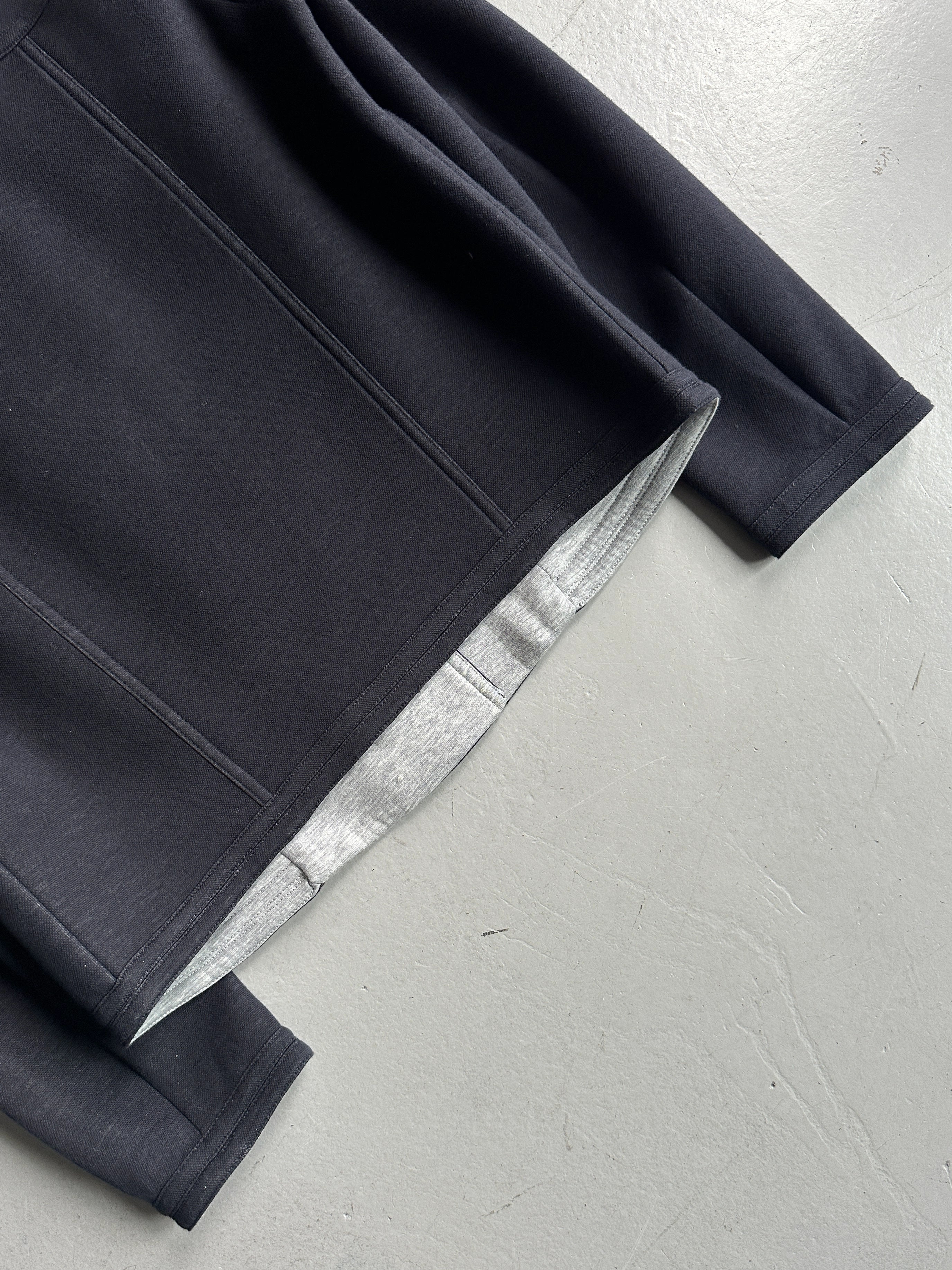 MARITHÉ + FRANÇOIS GIRBAUD - 1990s CROP FIT MANDARIN COLLAR JACKET