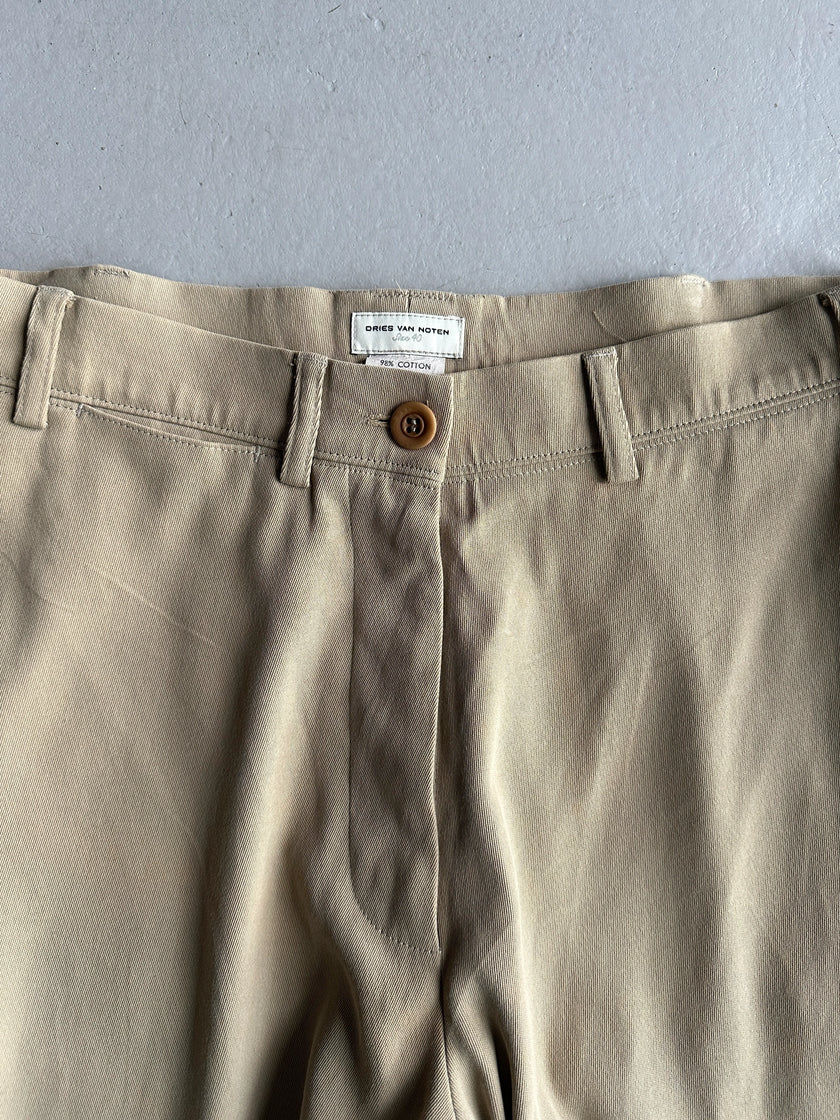 DRIES VAN NOTEN - 2000s RELAXED FIT PLUS FOUR TROUSERS