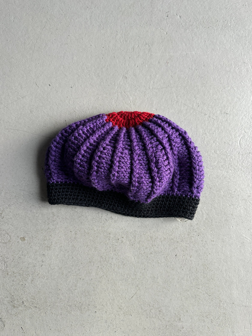 MIU MIU - F/W 2005 HAND CROCHETED BERET HAT