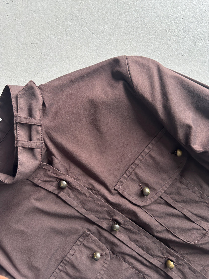 DANIELE ALESSANDRINI - 1990s MULTI POCKET LONG SLEEVE SHIRT