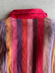 MICHIKO KOSHINO- 1980s STRIPED LINEN BLAZER