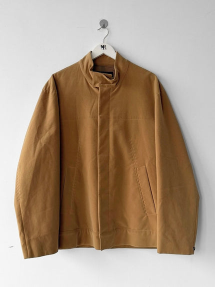 GIANFRANCO FERRÉ - 1990s STAND COLLAR STRAIGHT FIT JACKET WITH STITCHING DETAILS