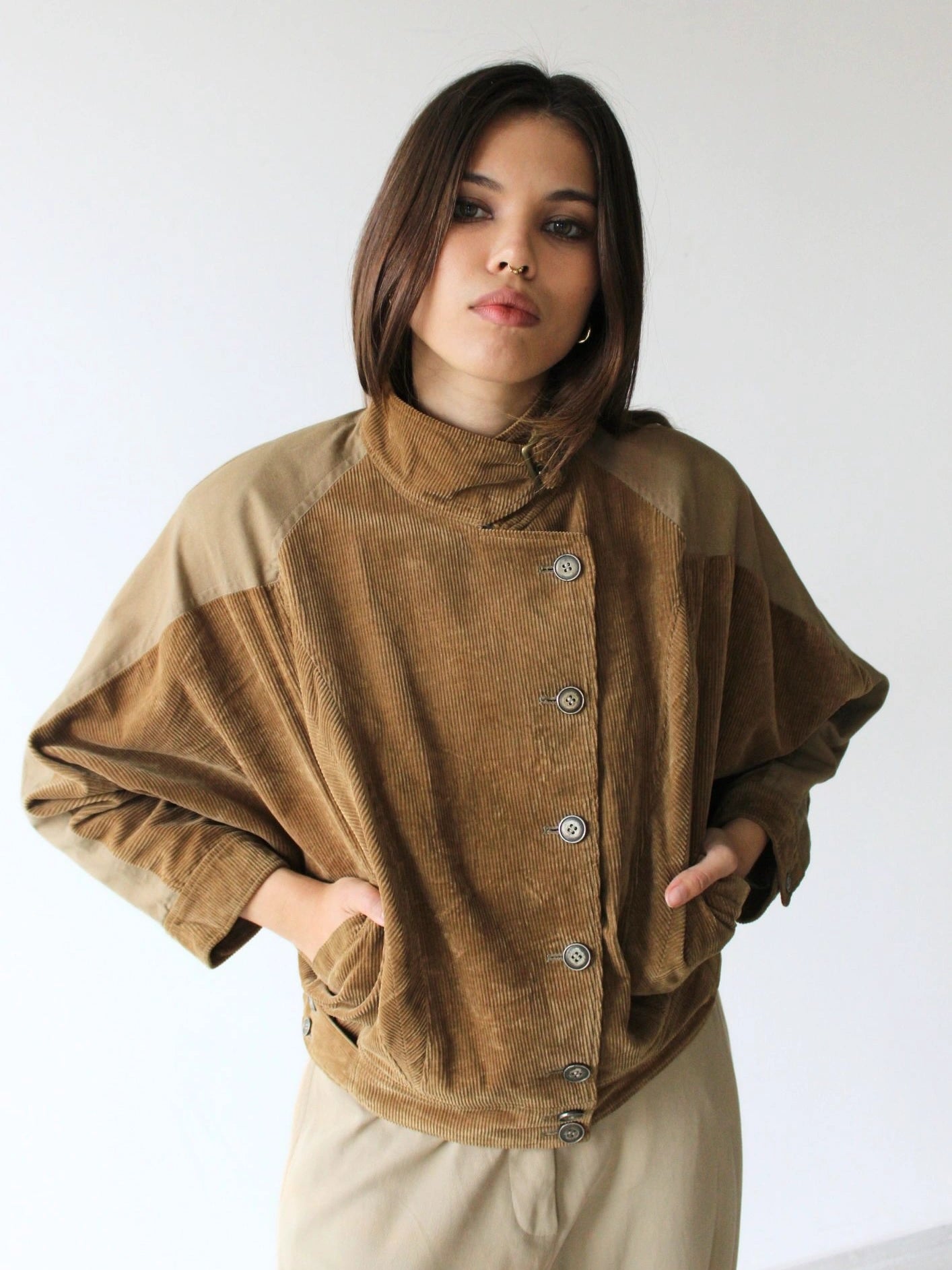 KANSAI YAMAMOTO early 1980s CROP JACKET