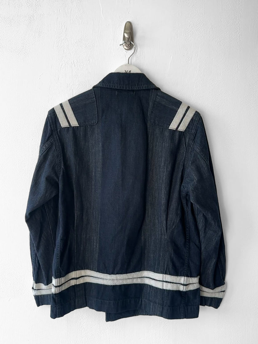 ISSEY MIYAKE - S/S 2019 DOUBLE BREASTED DENIM JACKET