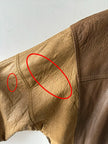 VALENTINO - early 1980s LEATHER BOMBER JACKET