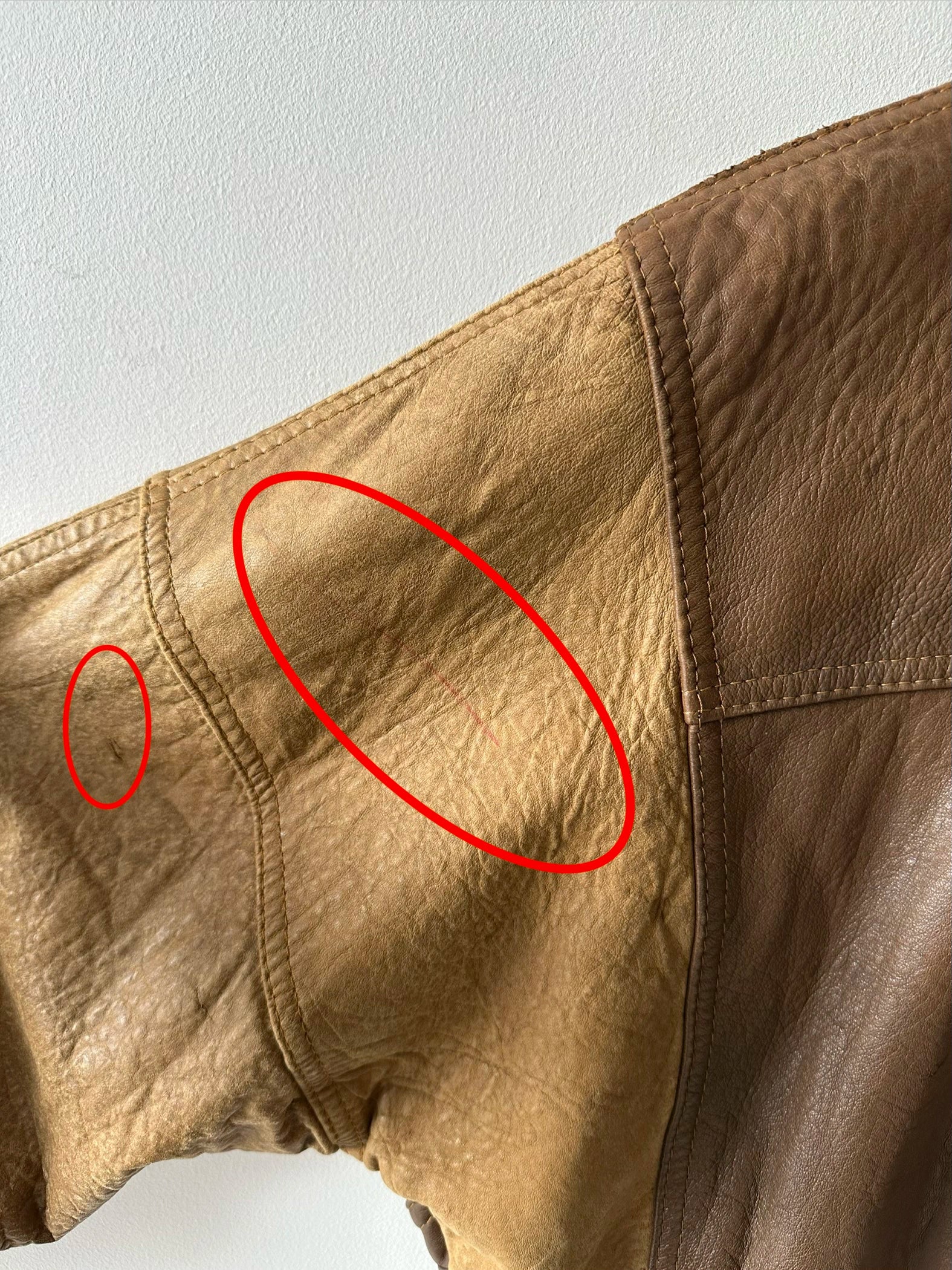 VALENTINO - early 1980s LEATHER BOMBER JACKET